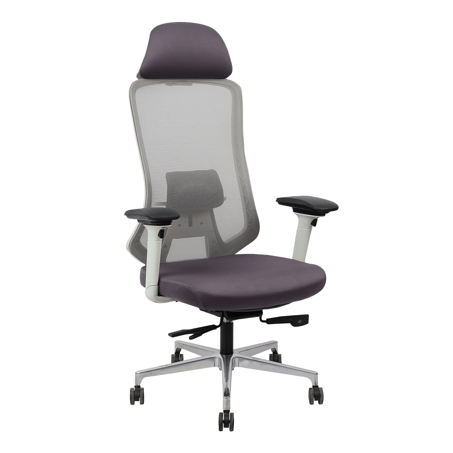 IAFA Gray Bosco High Back Office Chair Iafa Furniture Private Limited