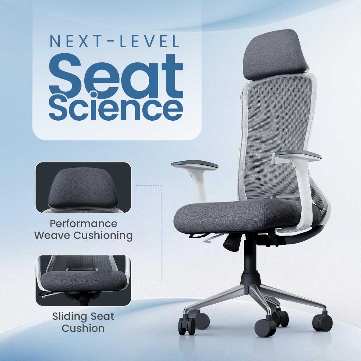 Bosco High-Back Mesh Office Chair Iafa Furniture Private Limited