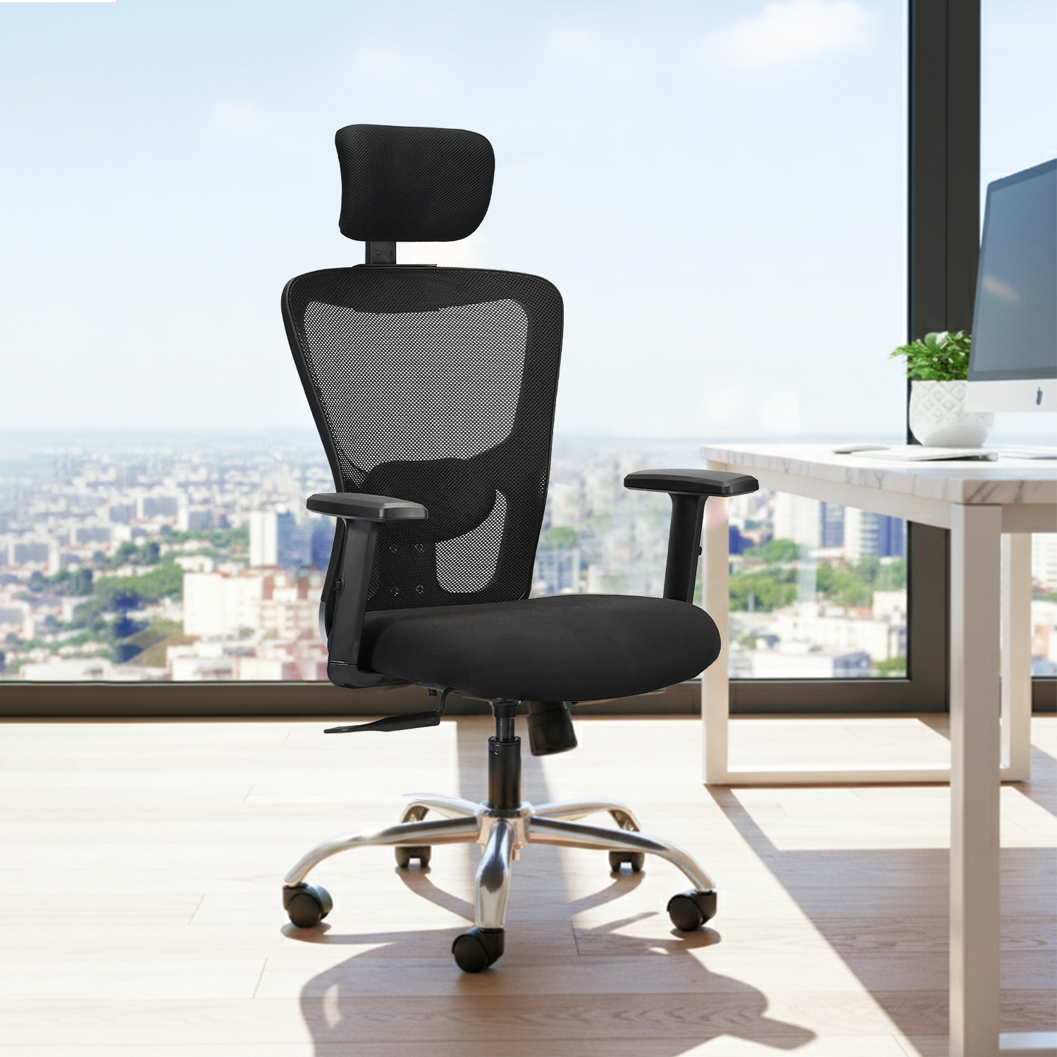IAFA - Black Jade High Back Ergonomic Office Chair IAFA