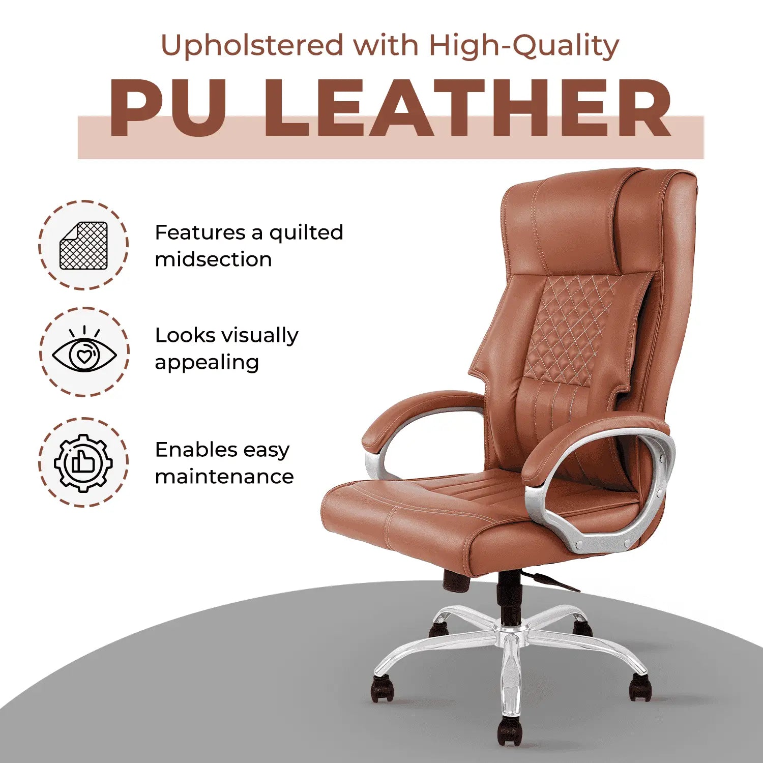 Brown Imperium Office Chair