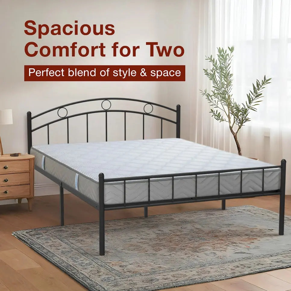IAFA Queen Size Metal Bed Iafa Furniture Private Limited
