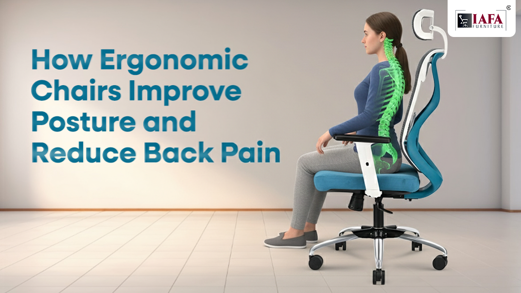 How Ergonomic Chairs Improve Posture by Iafa Furniture