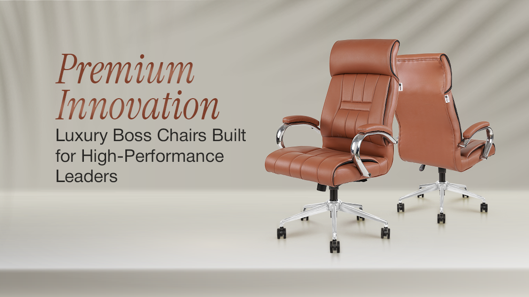 Premium Innovation: Luxury Boss Chairs Built for High-Performance Leaders