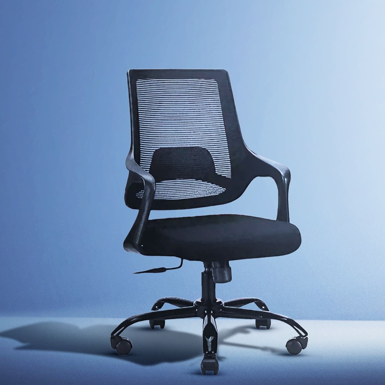 IAFA- Black Pearl Mid back Ergonomic Chair IAFA