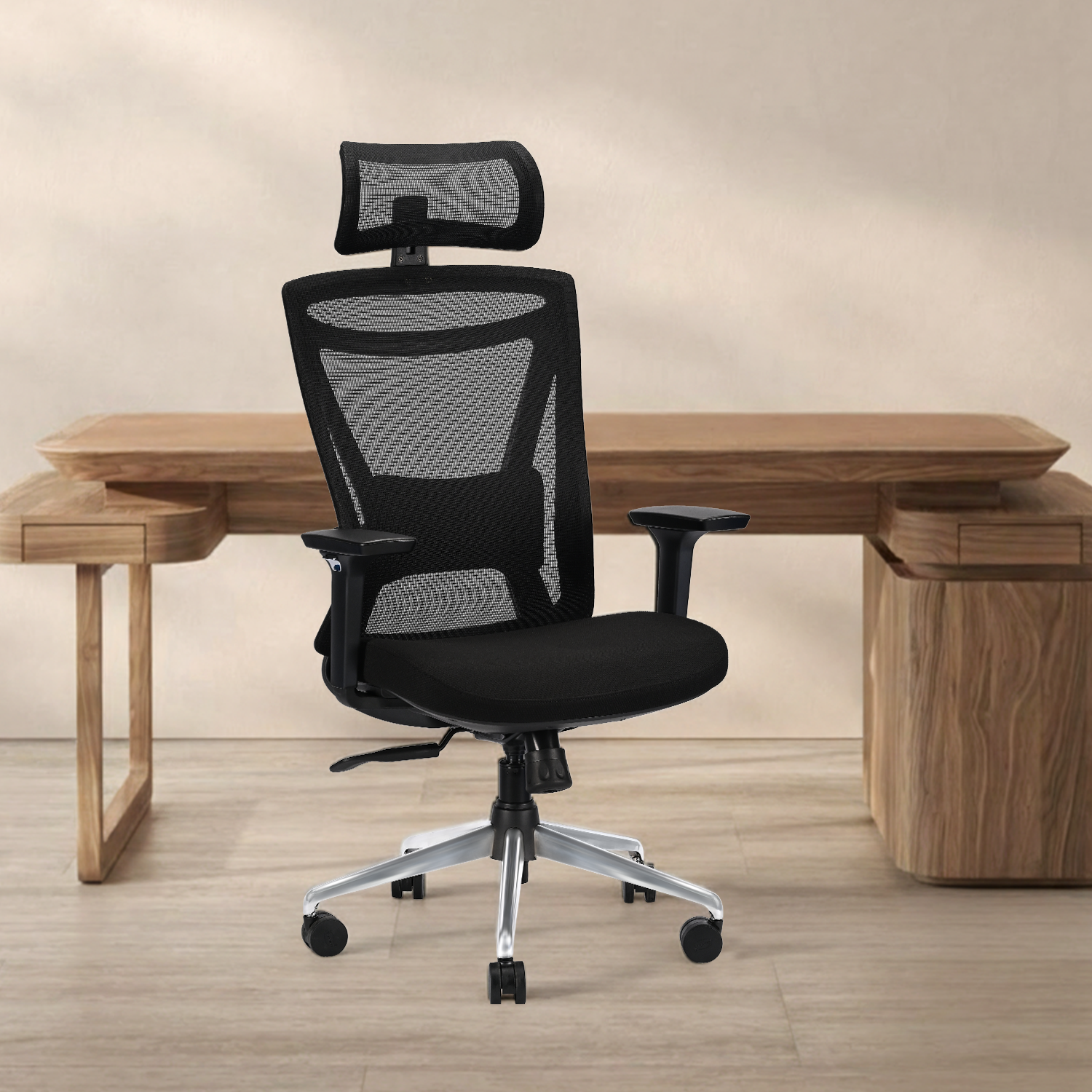 IAFA- Black Zillion High Back Ergonomic Office Chair IAFA