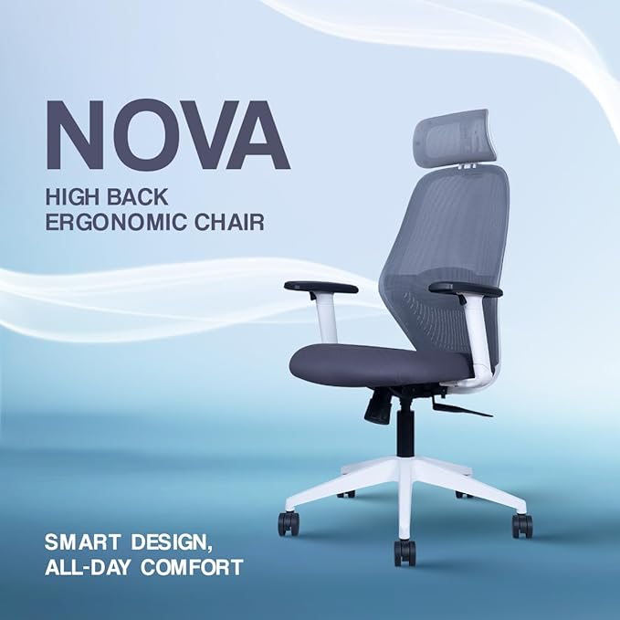 Nova High-Back Mesh Office Chair Iafa Furniture Private Limited