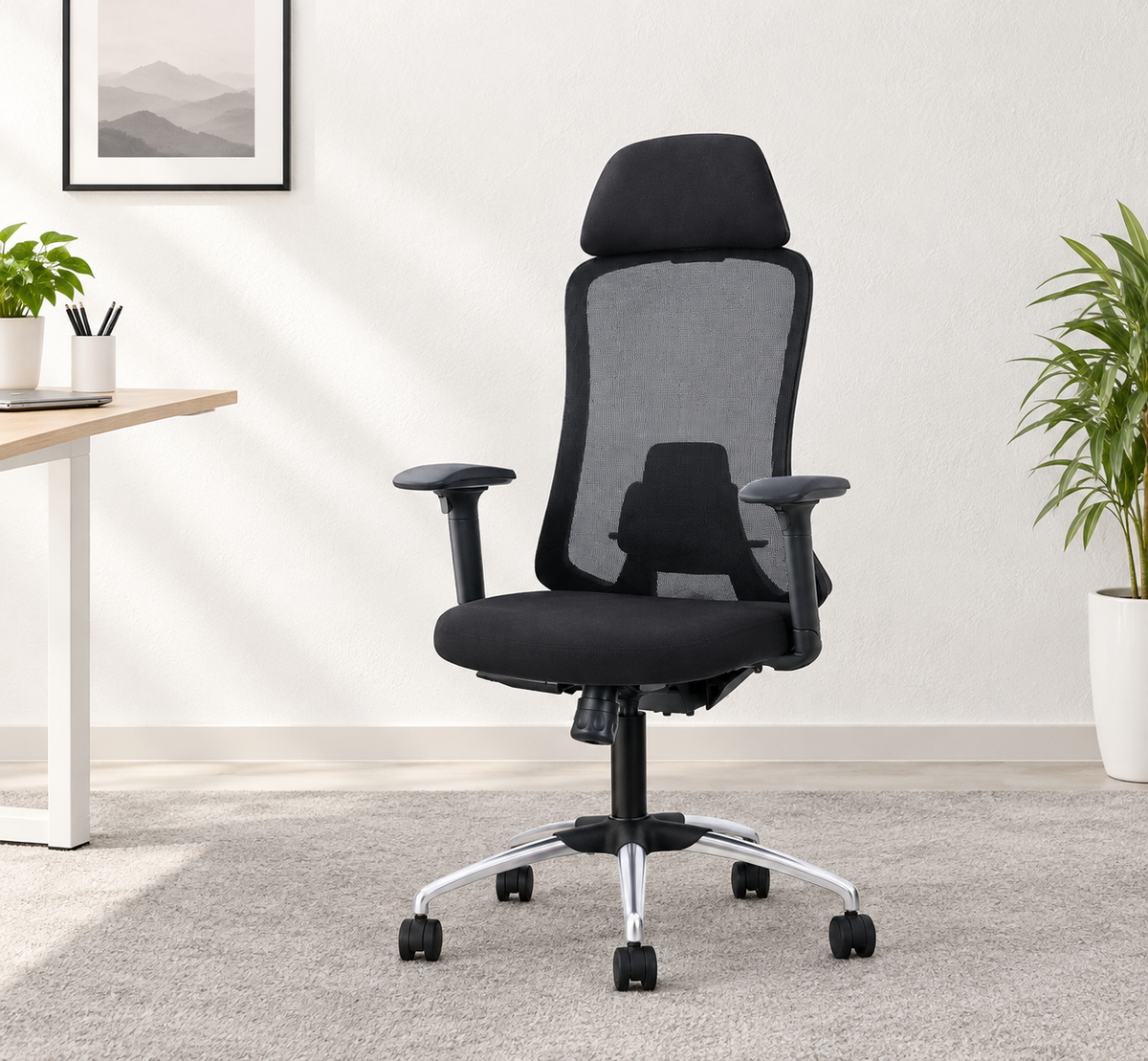IAFA Black Bosco High Back Office Chair