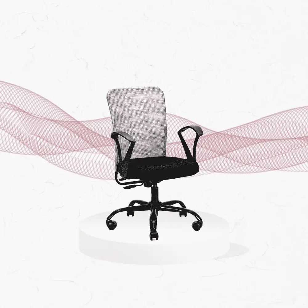magna black grey office chair