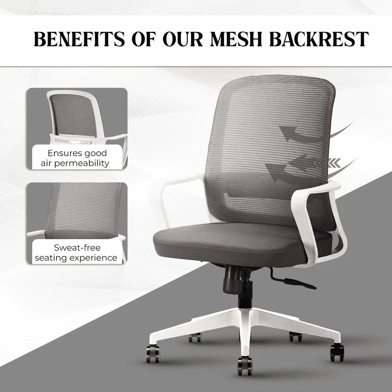 IAFA - Rico Mid Back Ergonomic Office Chair IAFA