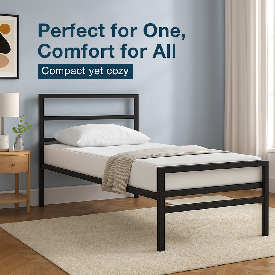 IAFA Single Size Metal Bed Iafa Furniture Private Limited