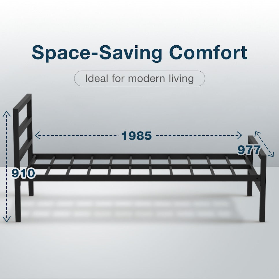 IAFA Single Size Metal Bed Iafa Furniture Private Limited
