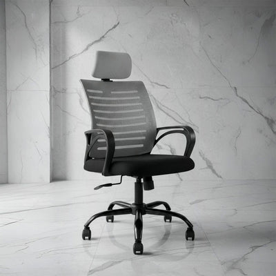 IAFA Black Diego High Back Office Chair Iafa Furniture Private Limited